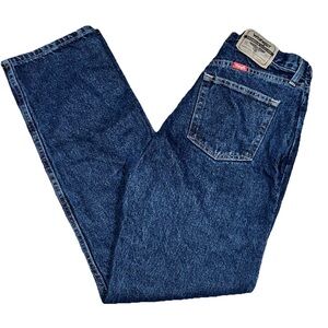 Wrangler Men's 30x32 Regular Fit Blue Jeans Workwear 96501MR Classic Denim Tough